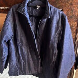 eileen fisher  Navy Quilted Jacket
